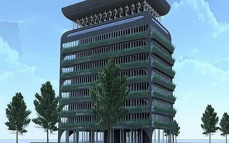 會(huì)自己制冷的大廈